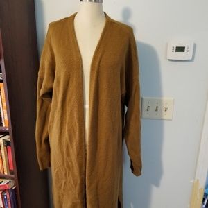 Loft Long duster sweater xl